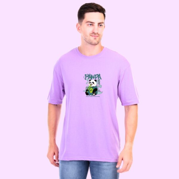Panda Oversize Biowash T-shirt - Image 2