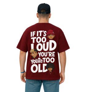 Graphic-Heavy Oversized T-Shirt for Men | Cozziti Originals