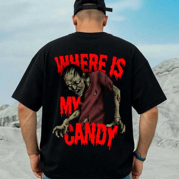 Cozziti Men’s Casual Oversized Tee with Bold Prints