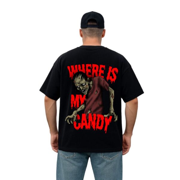 Cozziti Men’s Casual Oversized Tee with Bold Prints - Image 3