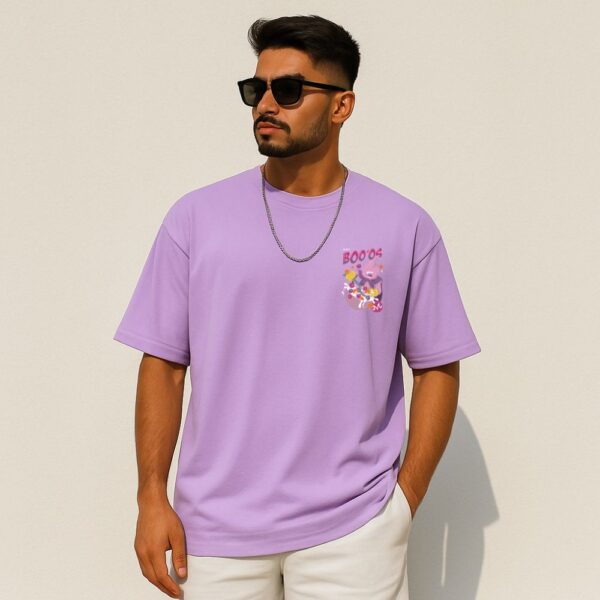 Bold Print Oversized Tee by Cozziti – Japanese Streetwear Flair - Image 5