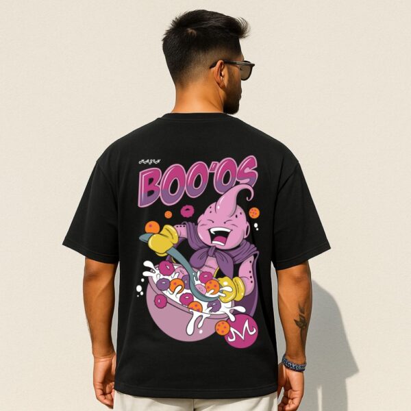 Bold Print Oversized Tee by Cozziti – Japanese Streetwear Flair
